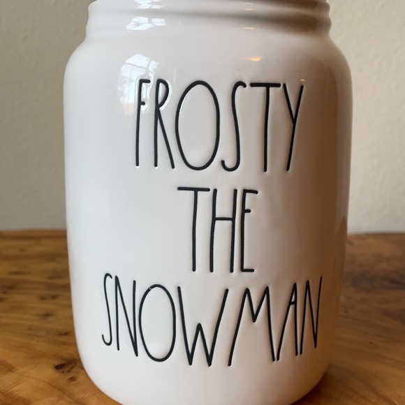 Rae Dunn Frosty the Snowman Canister